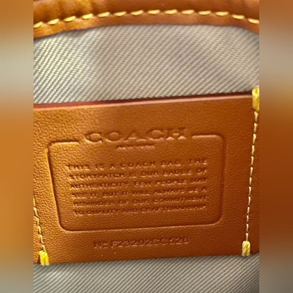 Coach grey blue kitt NWT - Picture 8 of 12